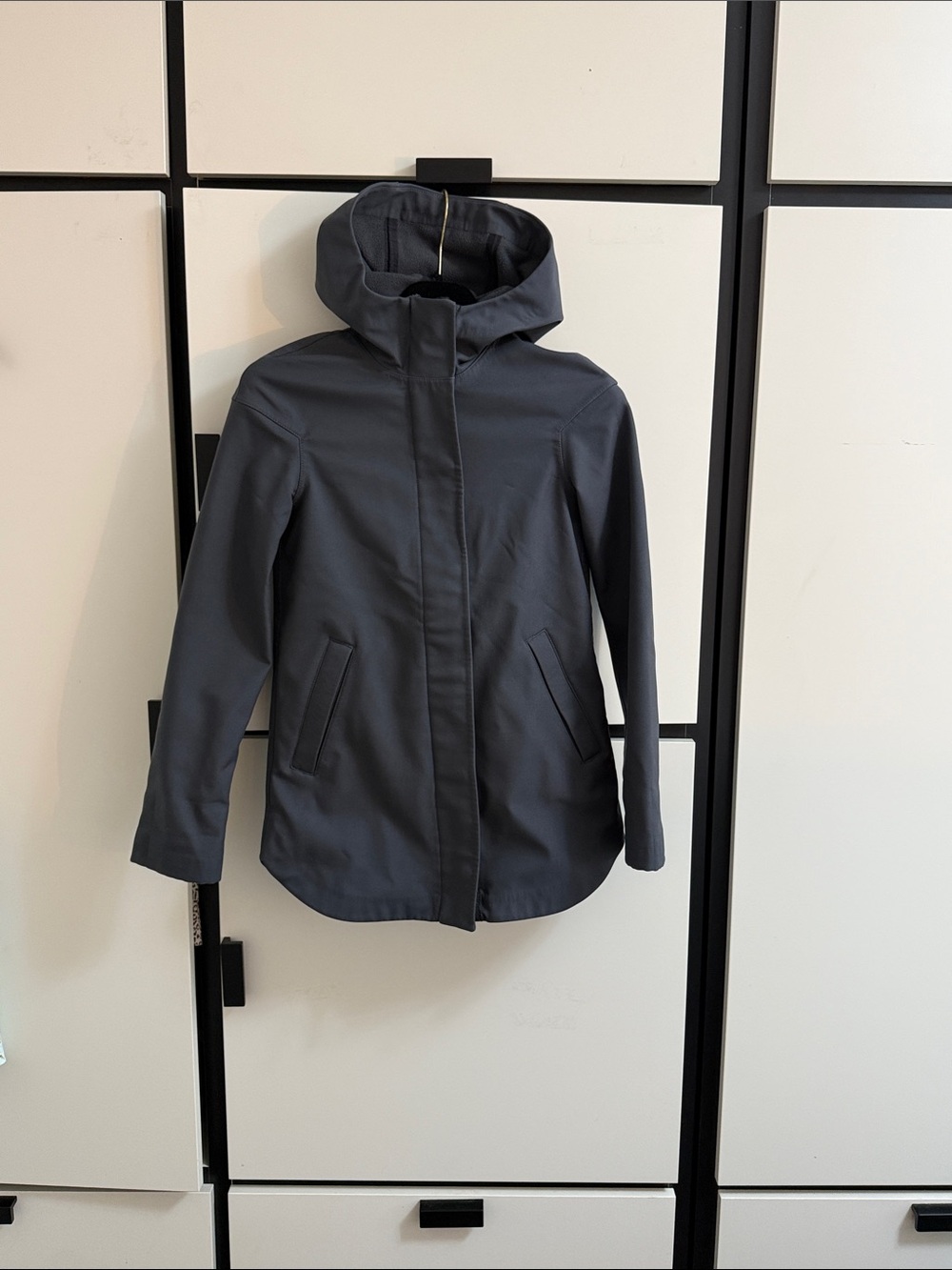 Ivivva Lululemon Girls' Hooded Softshell Jacket - Charcoal